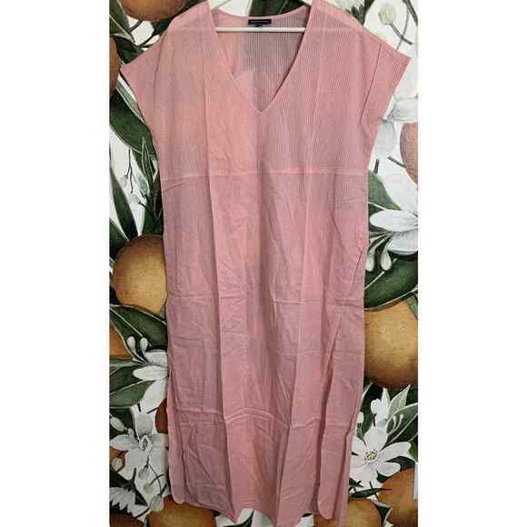 Universal Standard Dresses & Skirts - Universal Standard Dress 2XS 6-8 Cole Caftan Maxi Dress NWT Rose Tan